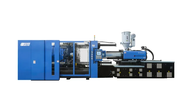 Two plates plastic injection machine