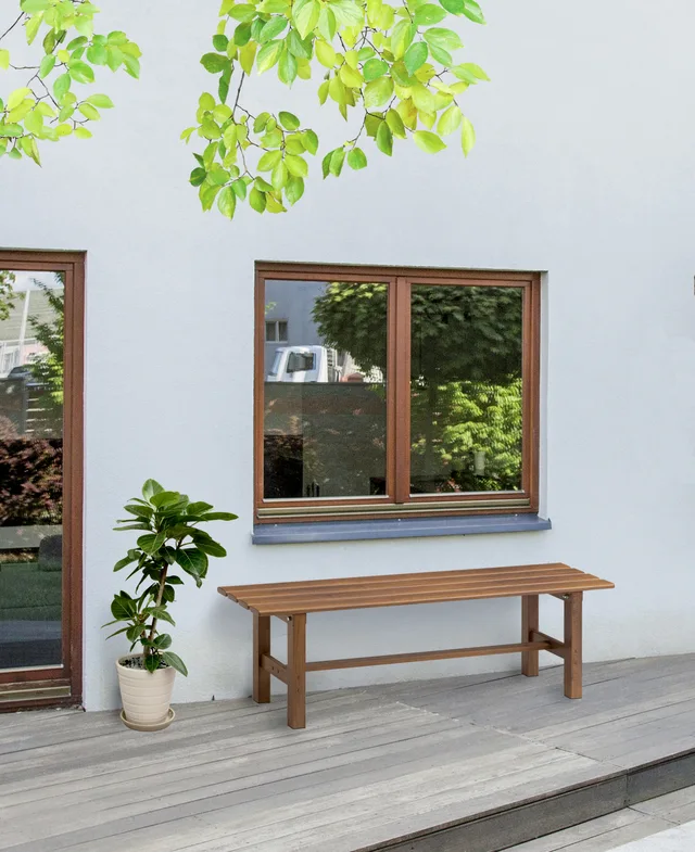 Be-Wood bench 120 natural wood