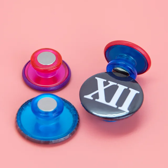 High Quality Mini Fridge Magnets Round Magnetic Button Whiteboard Magnets