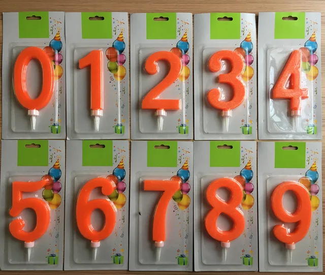 Number candle