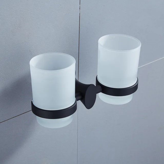 FBA-A360 wall mounted space aluminum bathroom tumbler holder