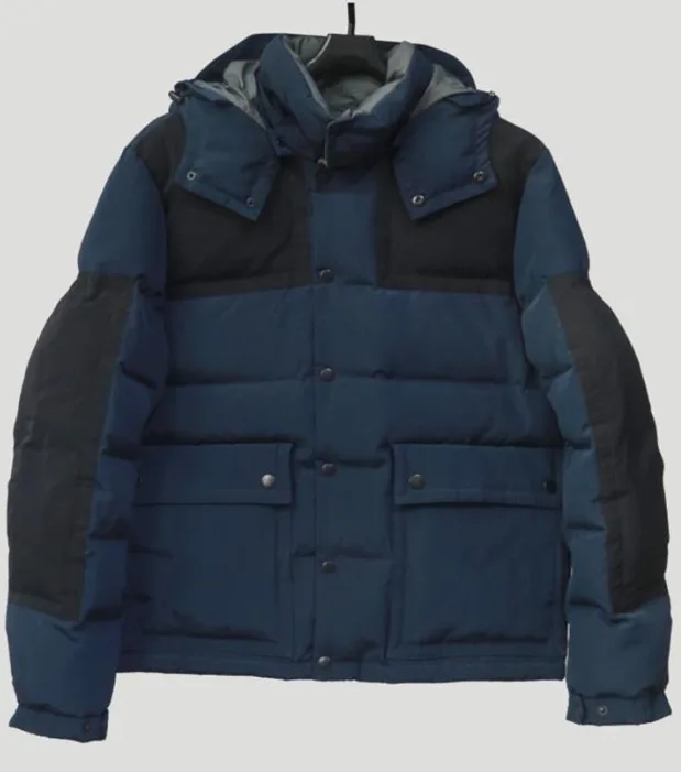 Men's real down jacket