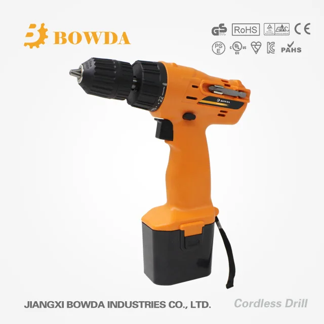 Power craft cordless drill battery High Quality machine hand cordless drill
