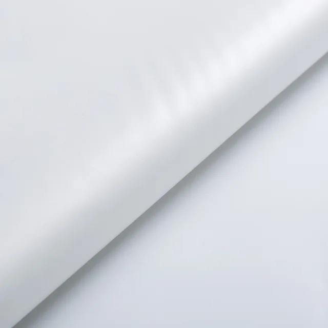 Waterproof pu coated 100% polyester taffeta fabric for disposable protection suit