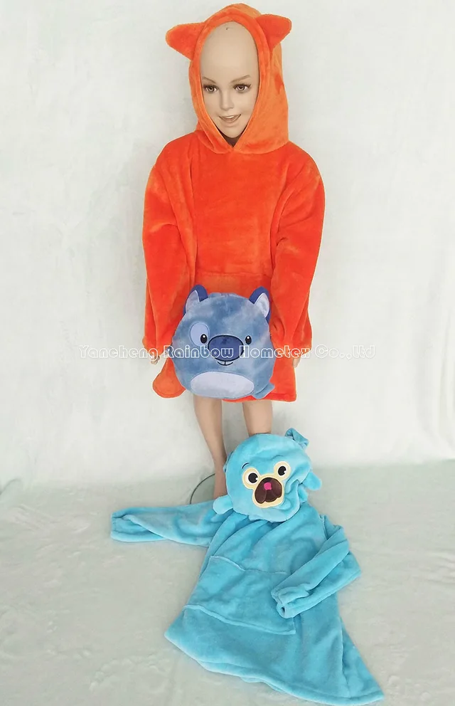Hood Blanket and pajama 2 in 1