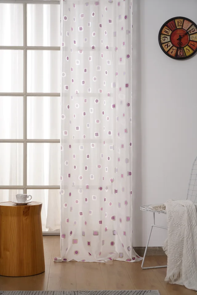 Etched-out fabric
