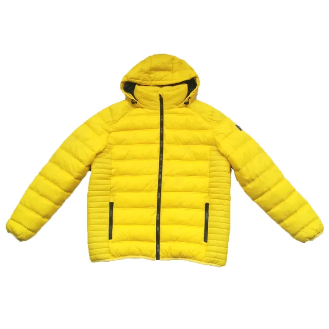 Down-like fiber jacket for men and women