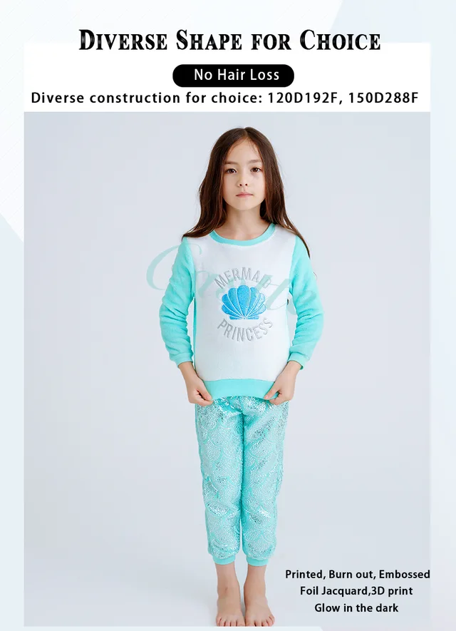 Kids Coral Fleece Pajamas