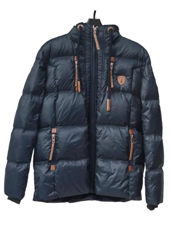 Men's real down jacket