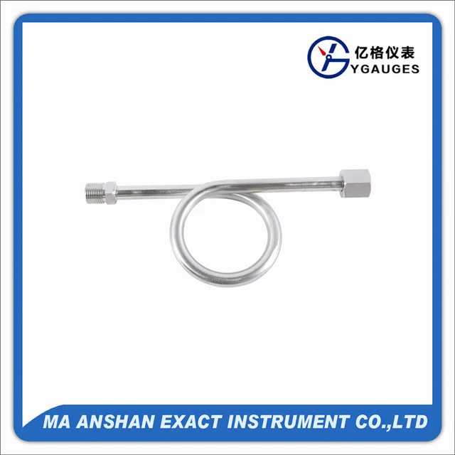 Syphon-pressure gauge syphon