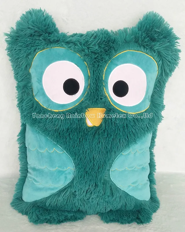 Embroidery Owl Cushion