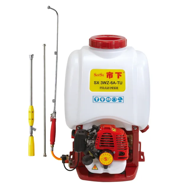 China seesa 25L agriculture garden knapsack gasoline power disinfection fogging machine sprayer