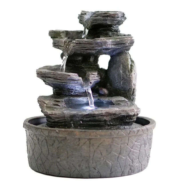Table top water fountain