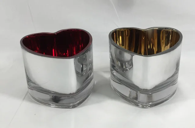 Glass Candle Holder(