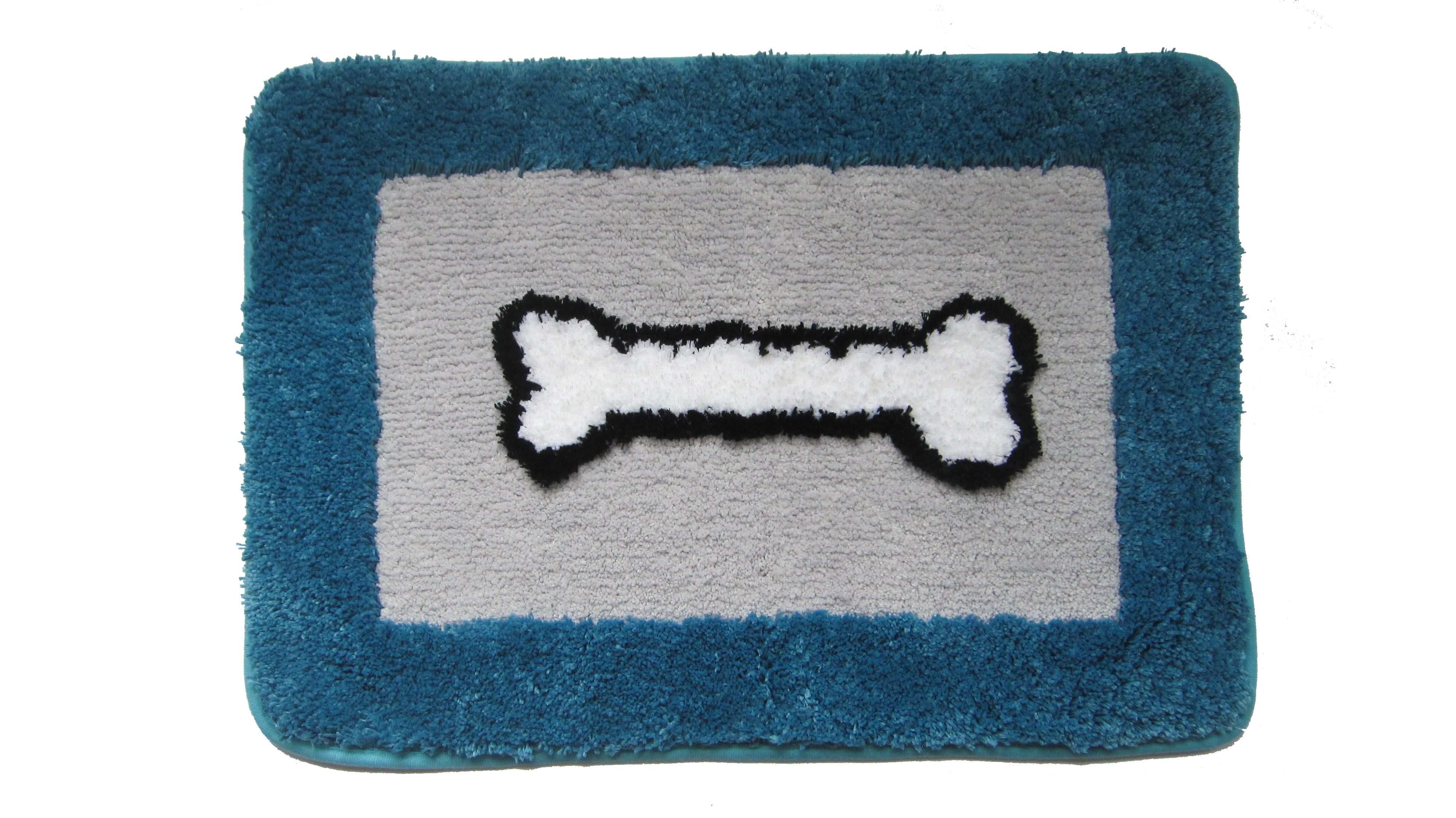 Jacquard floor mat