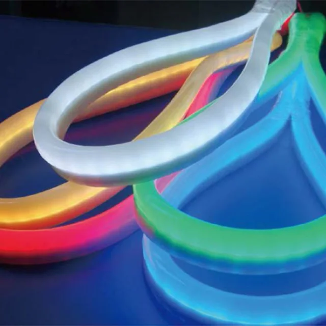 LED Neon Light Flexible neon light LED strip light 8*16mm 120LED/m ETL certification decoration 110V-220V light for home garden