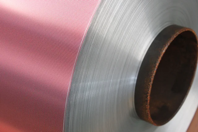 Pe/pvdf aluminium coils