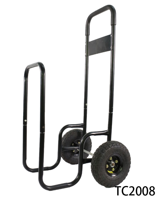 Firewood log cart