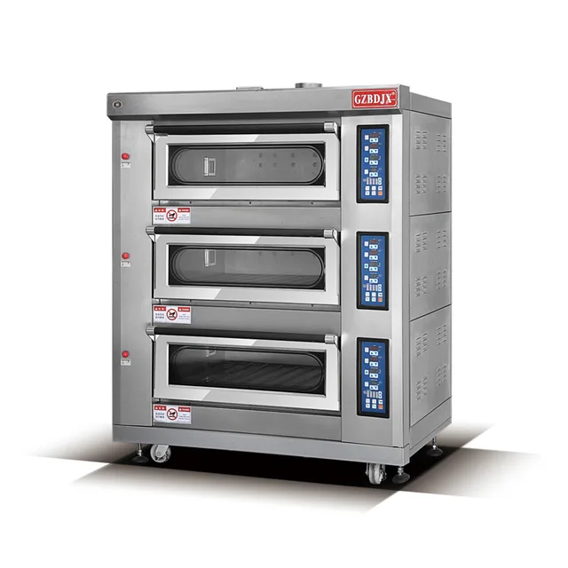 Bossda electric gas deck oven