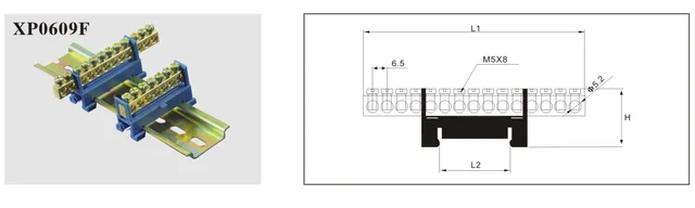 Copper terminal block series