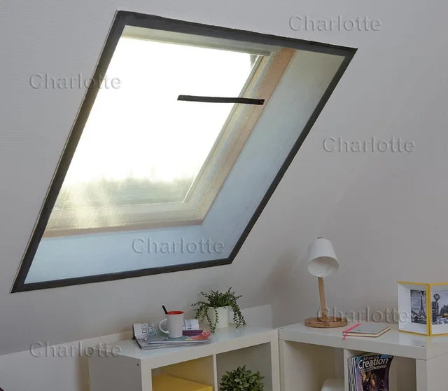 Window screen with zipper，silver screen window with zipper,polyester window screen with zipper