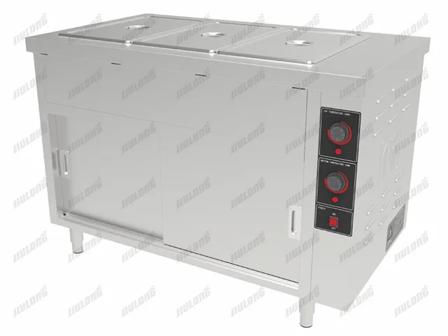 Bain Marie with hot cupboard/Stainless steel cupboard/Hot buffet table/Hot display table/Buffet hot table/Restaurant buffet equipment/Food warmer