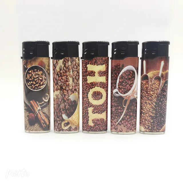 High quality Butane gas Disposable Lighter transparent electric lighter