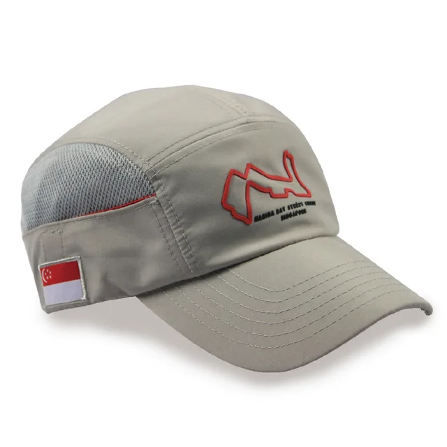 Micro fiber polyester running cap