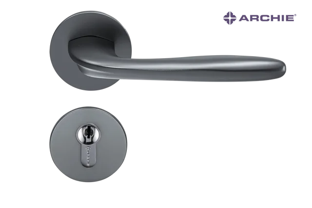 Antibacterial Door Handle, Ultra-thin Roset, Archie door lock