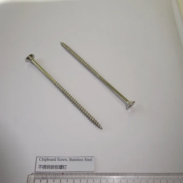 Stainless Steel Chipboard Screws
