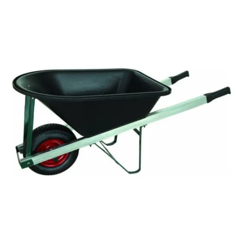 Plastic tray wheelbarrow