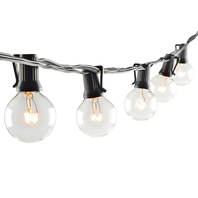 G40 e27 string light Christmas incandescent garden light for decoration UL certification
