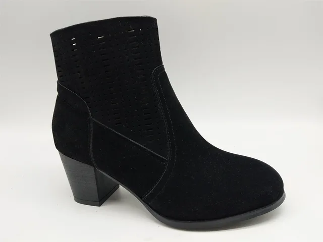 Fashionable microfiber ladies boot