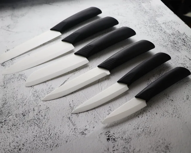 Ceramic knife, Supermarkets Sets, White knife, Knife sets for supermarket, Kitchen knife
