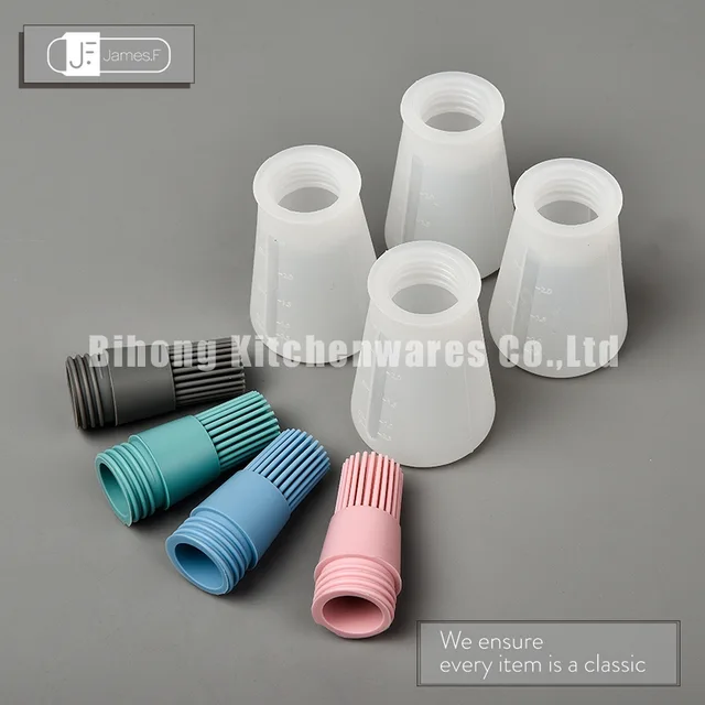 Oil brush bottle