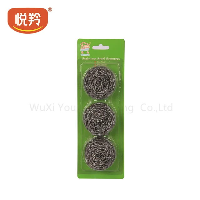 Stainless steel scourer，mesh scourer，scourer，wire