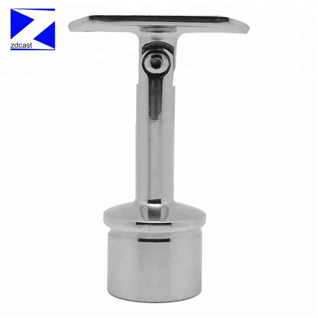 Corner joints railing fitting stainless steel stair handrail bracket