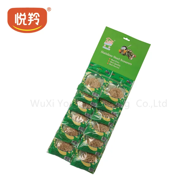 Stainless steel scourer，mesh scourer，scourer，wire