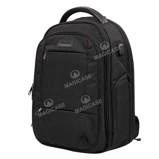 MAGICASE Travel Laptop Backpack 15.6 inch Large Computer backpack Water-repellent Laptop backpack with USB Charging PORT for Work/ Business/ College/Men/Women