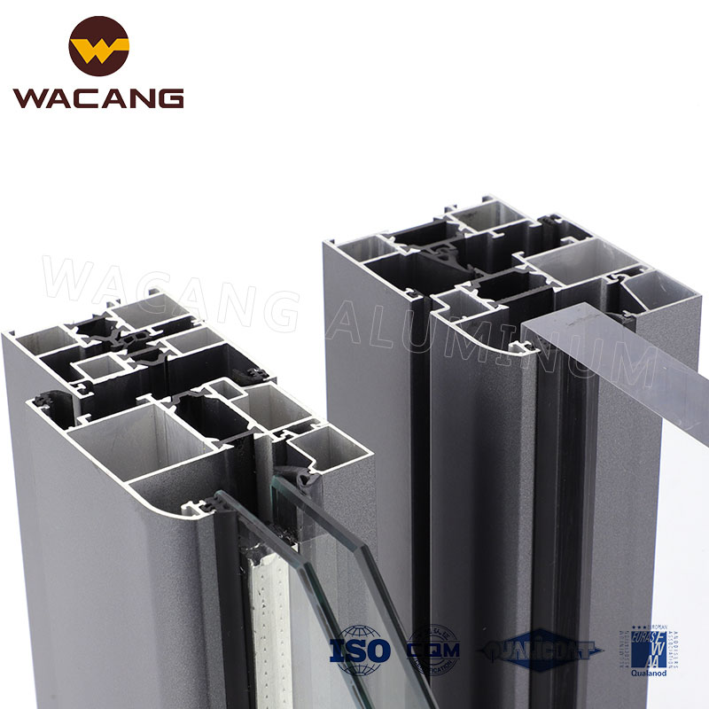 Aluminum profiles for windows and doors