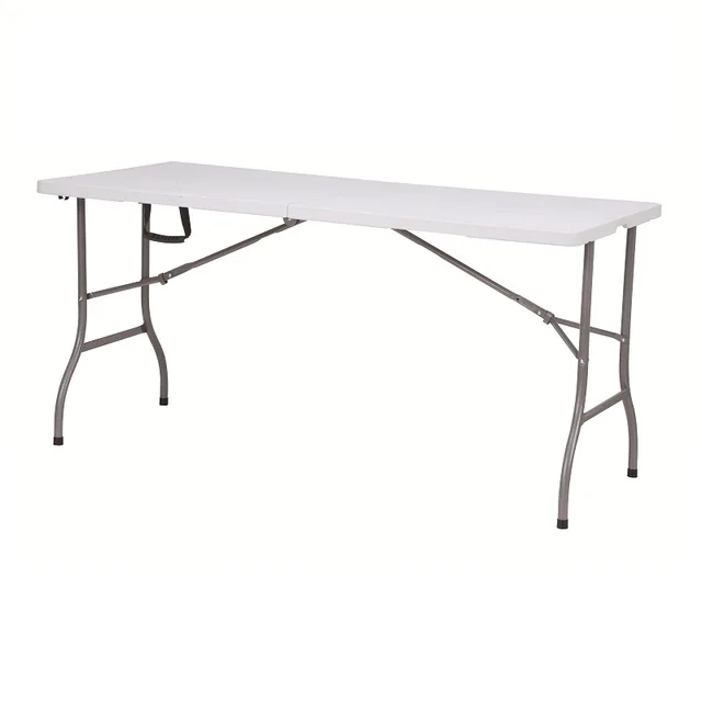 5ft plastic folding table-blew moulding table