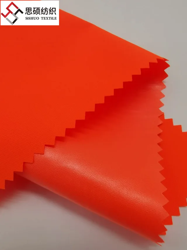 240T full dull pongee fabric laminated TPU film