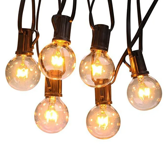 G40 e27 string light Christmas incandescent garden light for decoration UL certification