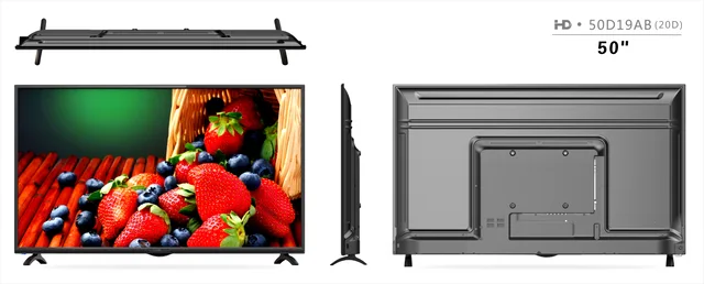 50 inch narrow bezel LCD TV