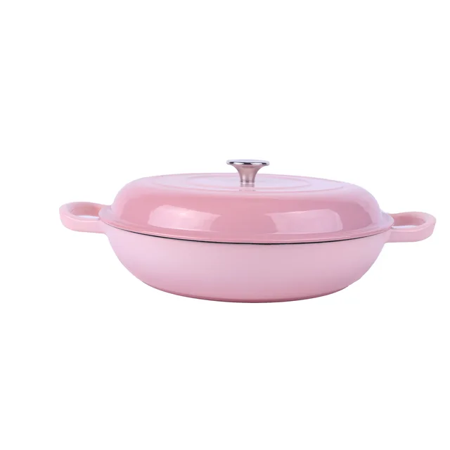 Cast iron braiser
