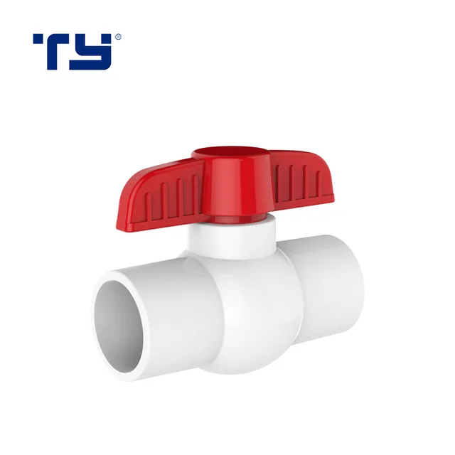 Ball valve and pvc valve
