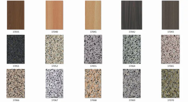 Marble/stone color aluminium coils