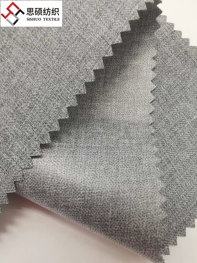Brushed melange jackets fabric for children