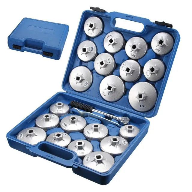 23pcs Cup Type Oil Filter Wrench Set