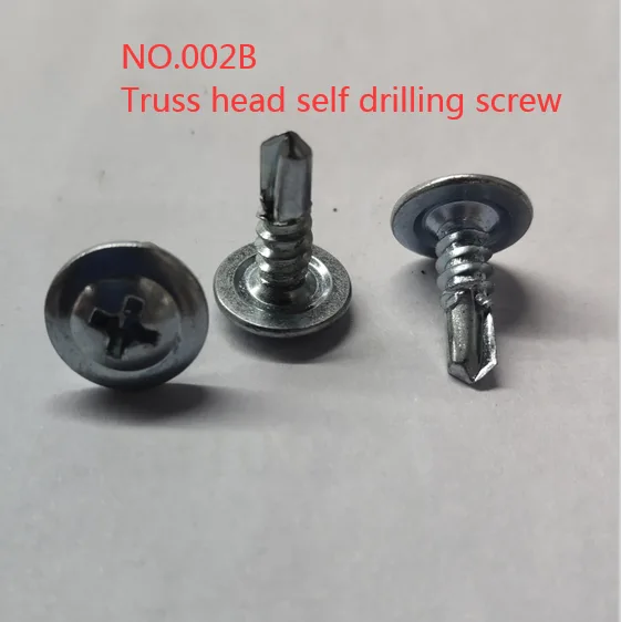 DIN7504Q Modified Turss Head Self tapping/Drilling Screws zinc plated, C1022